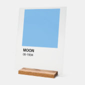 Chanson de lune de couleur bleue - Arrière - plan (Angle)