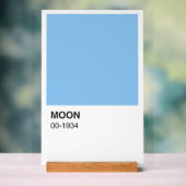 Chanson de lune de couleur bleue - Arrière - plan  (Neutre)