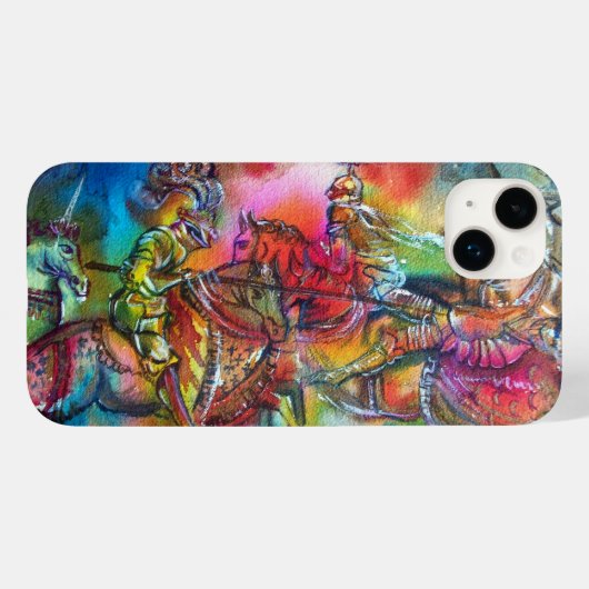CHANSON DE ROLAND, RIDDERSTRIJD IN TOERNOOI Case-Mate iPhone CASE (Achterkant (horizontaal))