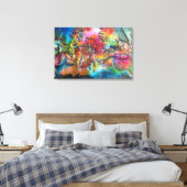 CHANSON DE ROLAND / STRIJD VAN RIDDERS IN TOERNOOI CANVAS AFDRUK (Insitu (Slaapkamer))