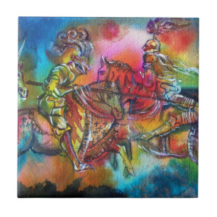 CHANSON DE ROLAND / STRIJD VAN RIDDERS IN TOERNOOI TEGELTJE