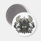 Chanson de Solstice Greenman Fridge Magnet (Recto/Verso)