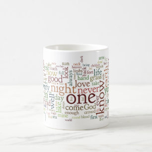 Chanson de Walt Whitman de me - feuille de tasse