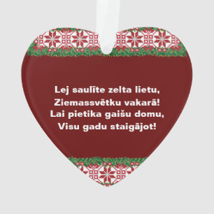 Chanson folklorique de Noël lettone I Tautasdzies