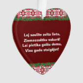 Chanson folklorique de Noël lettone I Tautasdziesm (devant)