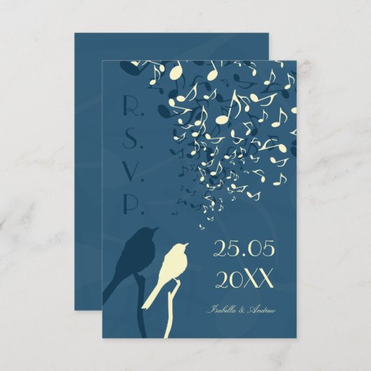 Chanson Inséparable - RSVP (Devant / Derrière)