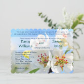 Chant chrétien Faire-part de mariage de Salomon (Debout devant)