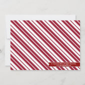 Chant de Noël moche Invitation à la fête de Noël (Dos)