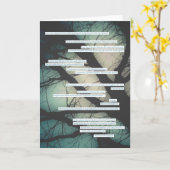 chant funèbre sans carte de sympathie de musique (Fleur jaune)