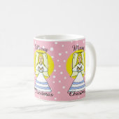 Chanter Angel Christmas Mug (Devant droit)