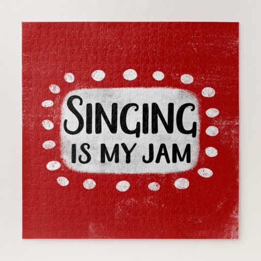 Chanter, C'Est Mon Jam Jigsaw Puzzle (Vertical)