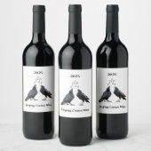 Chanter Crows Vins Étiquettes (Bouteilles)