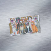 Chanter des chats Magnet Cat-Paintings.com (In Situ)