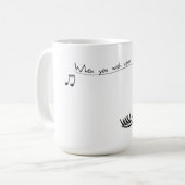 Chanter Dinosaur Mug (Devant gauche)
