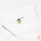Chanter Muffin - Sticker (Enveloppe)