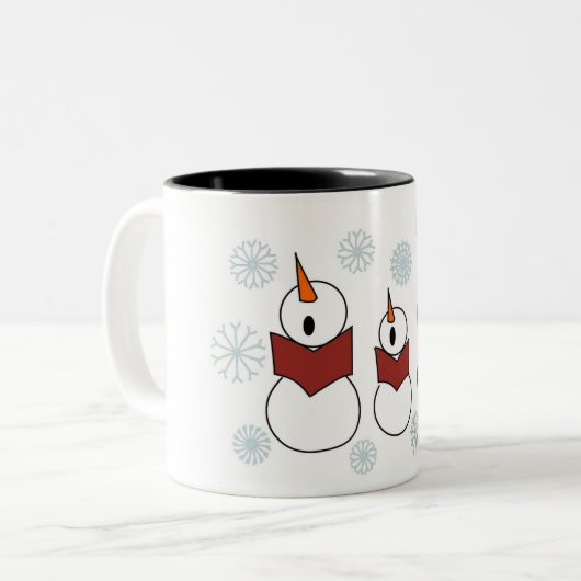 Chanter Snowman Mug (Devant gauche)