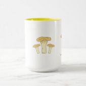 Chanterelle botanique Mug de champignons (Centre)