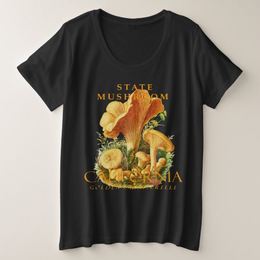 Chanterelle dorée de la girolle du territoire de C (Design devant)