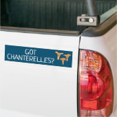 Chanterelle Mushrooms Fun Fungi DOCUSTOMIZE IT Bumpersticker (Op Truck)