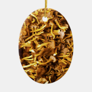 Chanterelles op Hakaniemi Market Hall Keramisch Ornament