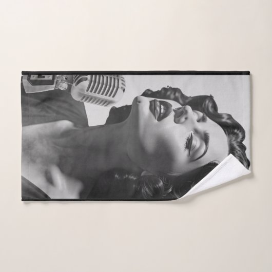 Chanteur de jazz (Serviette à main)