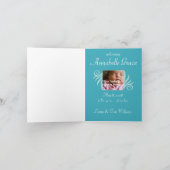 Chantez juste le faire-part de naissance (Intérieur)