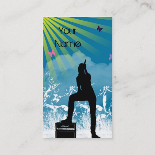 CHANTEZ-lui le carte de visite BRUYANT (Devant)