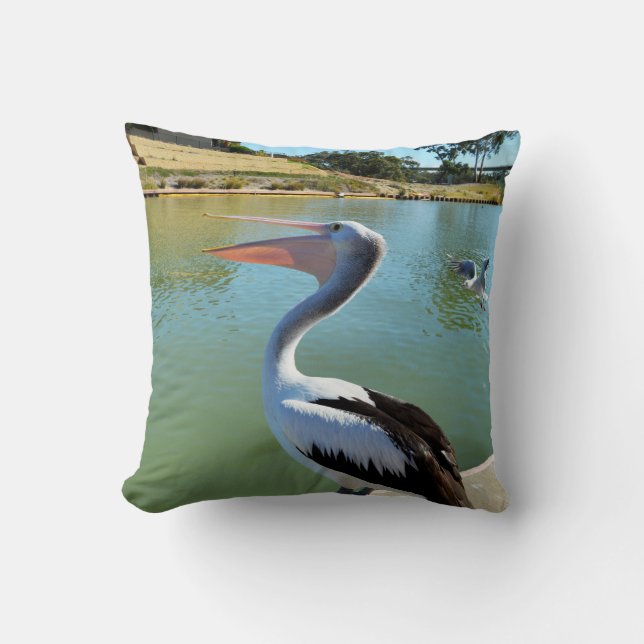 Chantez-Moi Une Chanson Mon Pélican, Coussin (Recto)