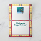 chanticleer, prettige feestdagen (plural:) kaart (Binnen)