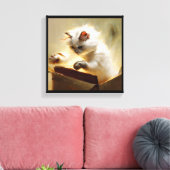 Chantilly-Tiffany kat Canvas Afdruk (Insitu (Woonkamer))