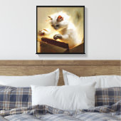 Chantilly-Tiffany kat Canvas Afdruk (Insitu (Slaapkamer))