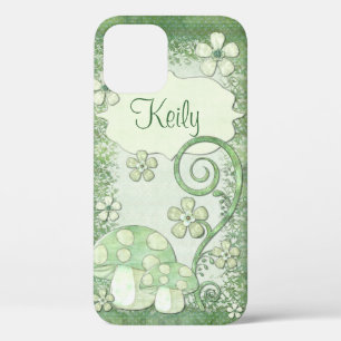 Chantily Whimsical Mixed Media GEPERSONALISEERD iPhone 12 Hoesje
