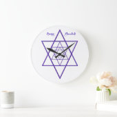 Chanukah Blue Stars van David Grote Klok (Huis)