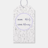 Chanukah Cadeaulabel (Voorkant)