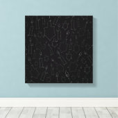 Chanukah Canvas Afdruk (Insitu (Houten vloer))