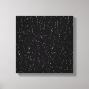 Chanukah Canvas Afdruk