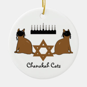 Chanukah Cats Ornament