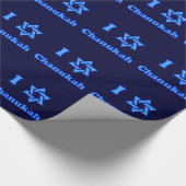 Chanukah Fun Wrapping Paper Cadeaupapier (Hoek)