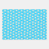 Chanukah Gemengde set Jelly Doughnut Pattern Inpakpapier Vel (Voorkant)