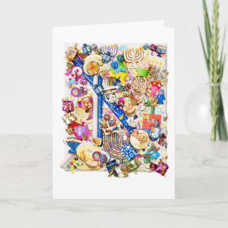 Chanukah Greeting Card Feestdagen Kaart