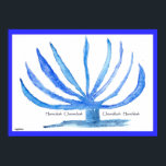 Chanukah Hannukah Hanukah Menorah Poster<br><div class="desc">Un des grands plaisirs de la saison des Fêtes est d'essayer de décider comment épeler Hannukah? Ce tableau de menorah le célèbre.</div>