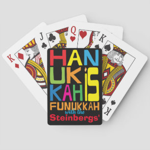 Chanukah is Funukkah Pokerkaarten