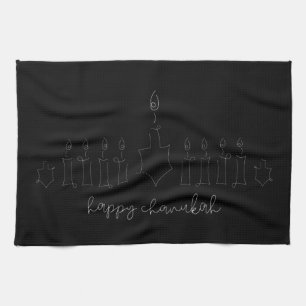 Chanukah Kitchen Towel Theedoek