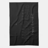 Chanukah Kitchen Towel Theedoek (Verticaal)
