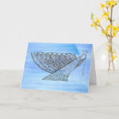  Chanukah Menorah  Wenskaart Kaart (Gele Bloem)