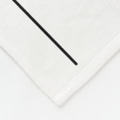 Chanukah Moo Year Fleece Blanket Deken (Hoek)