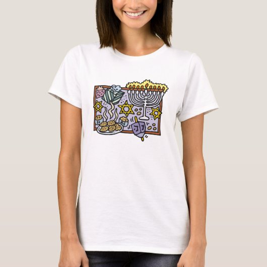 Chanukah Party T-shirt (Voorkant)