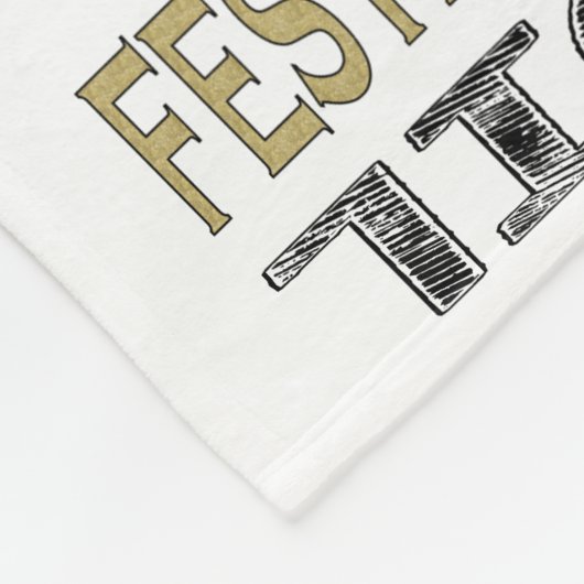 Chanukah signifie couverture en polaire (Coin)