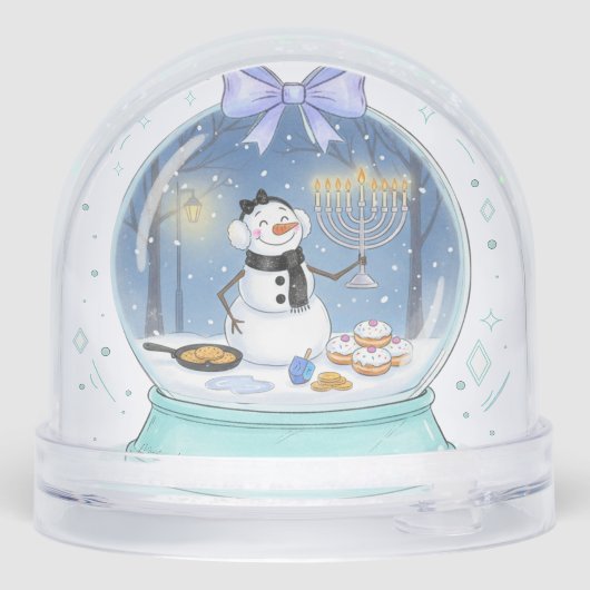 Chanukah Snow Globe (Arrière)