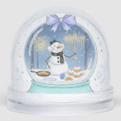 Chanukah Snow Globe Sneeuwbol (Voorkant)